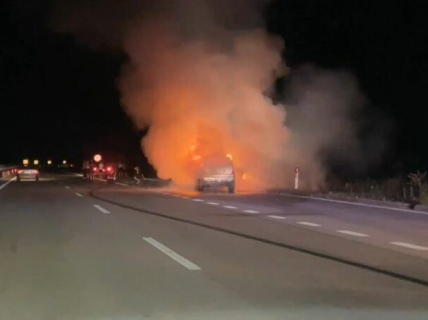 Merr flakë makina në ecje në në autostradën Fier-Vlorë, zbardhen detajet e para