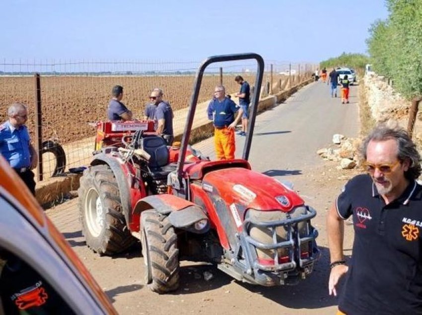 E zuri poshtë traktori, vdes tragjikisht i riu shqiptar në Itali