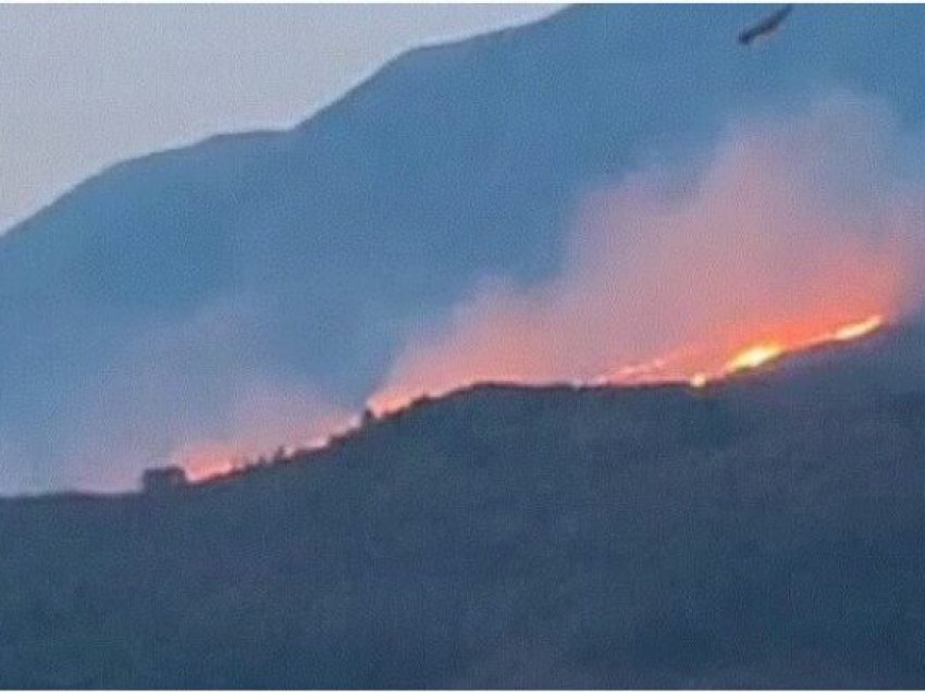 Zjarr i madh në Valare, rrezikohet bagëtia në stane