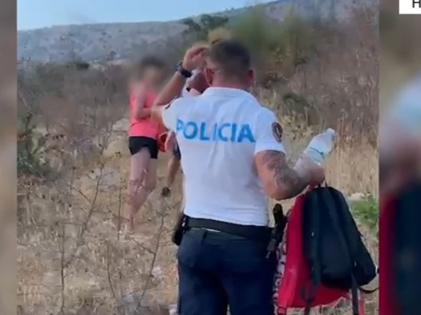 Humbën rrugën duke eksploruar Nivicën, policia u vjen në ndihmë dy turisteve nga Çekia