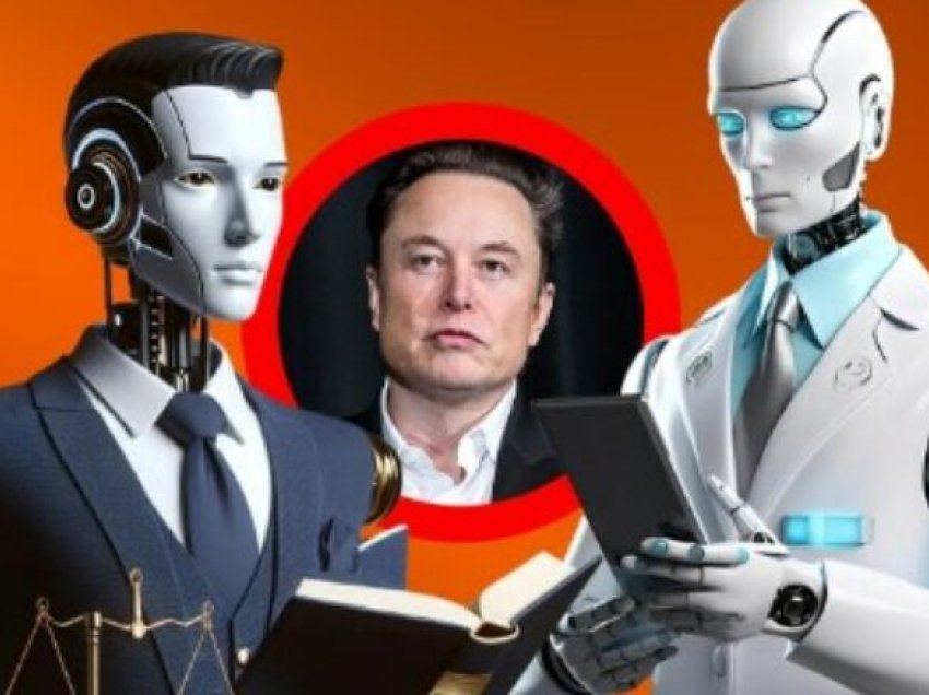 Musk parashikon se Inteligjenca Artificiale së shpejti do t’i tejkalojë mjekët dhe avokatët