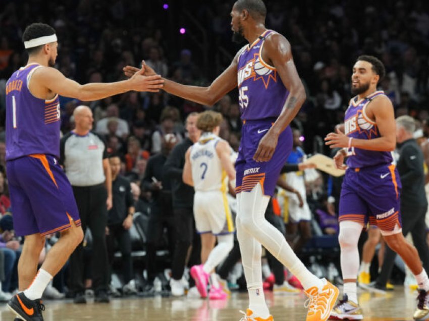 Suns triumfojnë ndaj Warriors, fitoren marrin edhe Dallas dhe Milwaukee