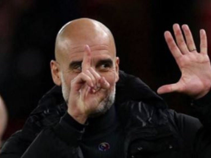 Pep Guardiola godet sërish me ironi