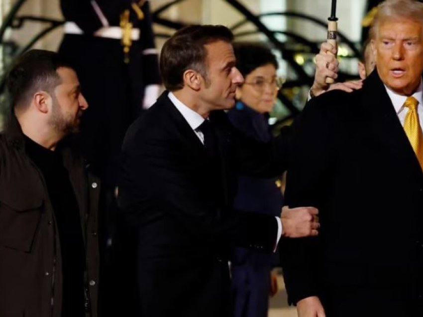 Macron bashkon në Paris Presidentin e zgjedhur Trump me Presidentin Zelenskiy