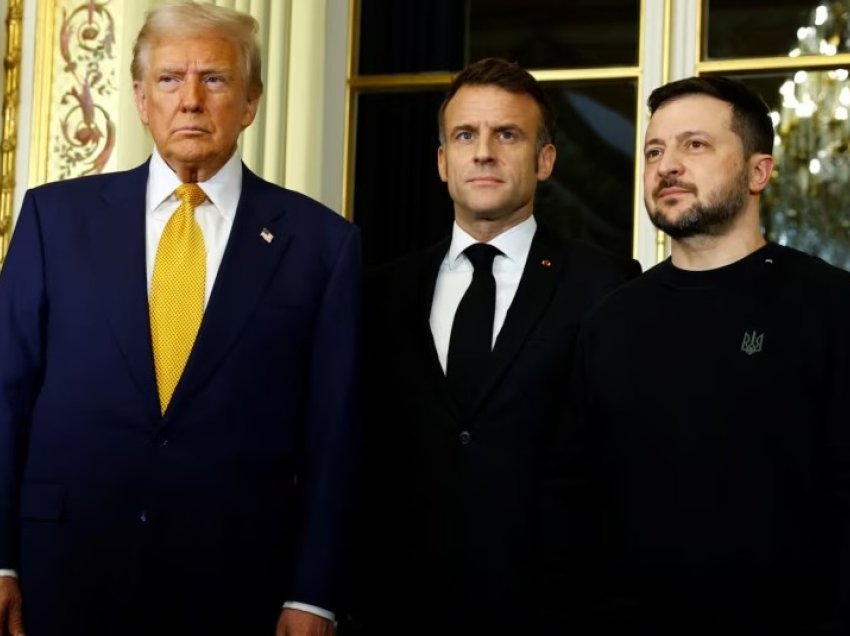 Zelensky takohet me Trumpin dhe Macronin në Paris