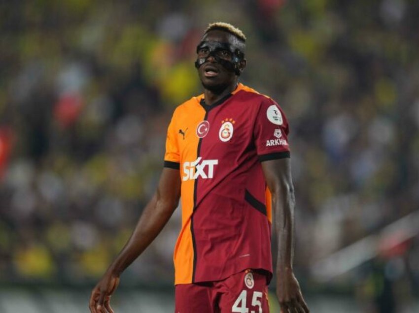 Osimhen do të largohet nga Galatasaray në verë, tri top klube e duan transferimin e nigerianit