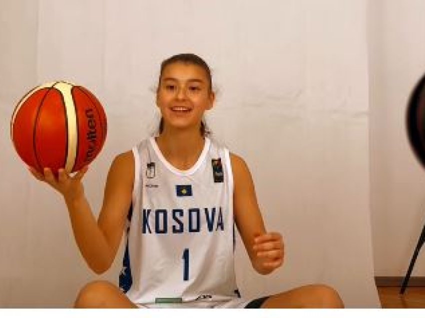 Basketbollistja e talentuar e Kosovës