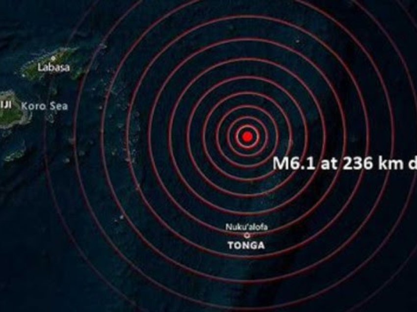 ​Tërmet i fuqishëm regjistrohet në Oqeanin Paqësor