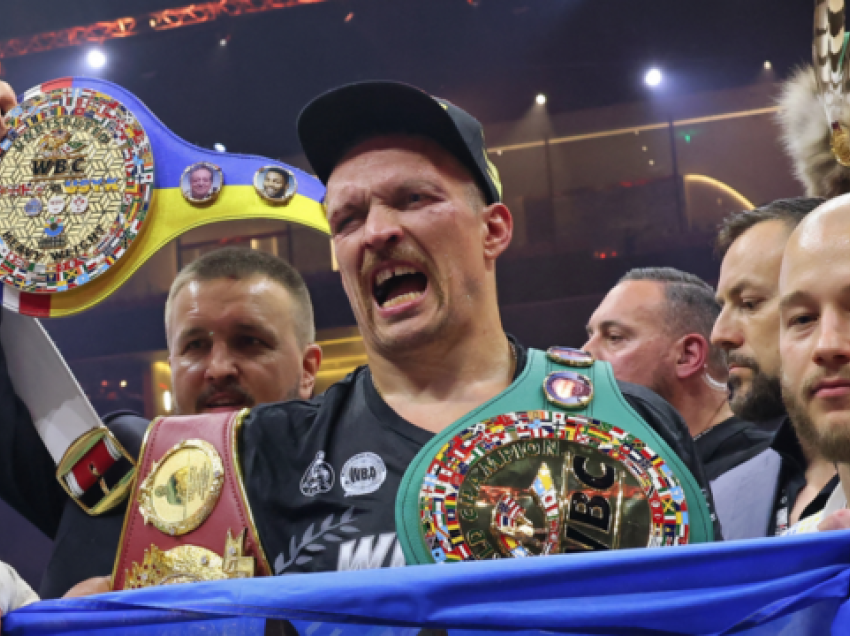 Deklarata e Usyk pas fitores: Fury luftëtar i madh, zhvillova 24 raunde të paharruara