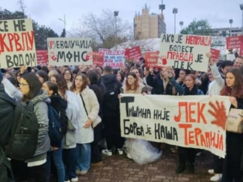 Mjekët filluan një peticion në Serbi, mbështesin studentët dhe kërkesat e tyre