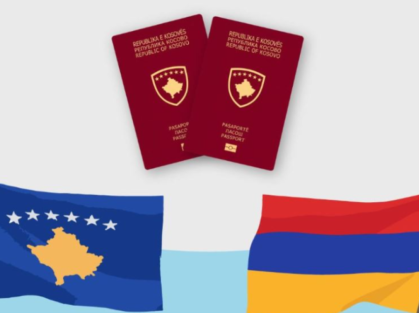 Armenia konfirmon njohjen e pasaportave