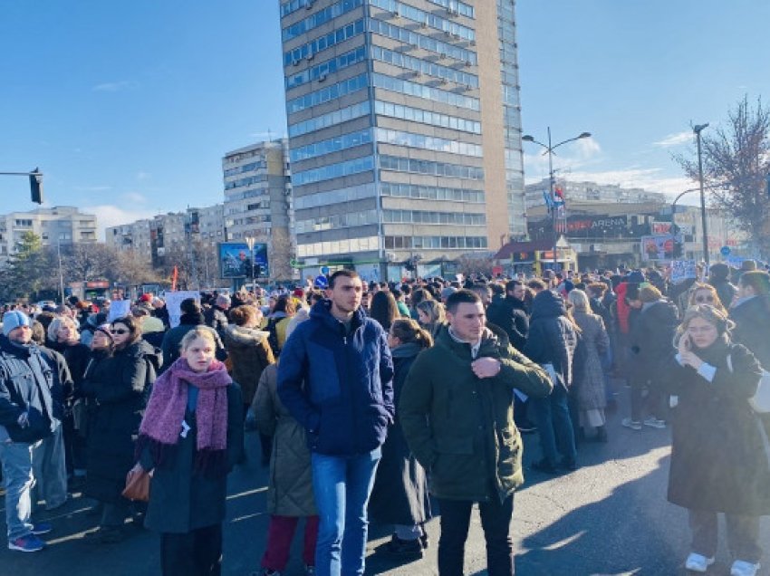 ​Kryqëzimi në Novi Sad u bllokua për dy orë, studentët: 