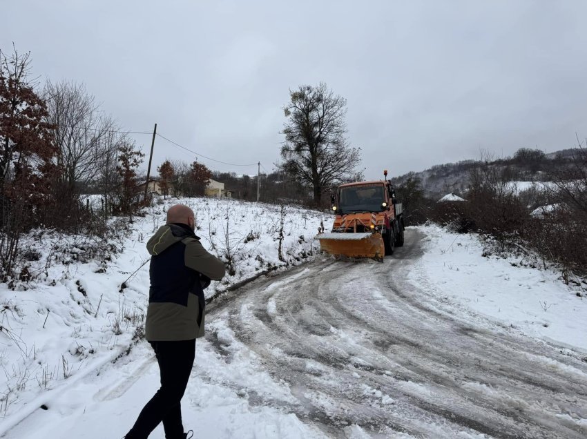 Të gjitha rrugët e Komunës së Gjilanit janë të kalueshme pas reshjeve të borës