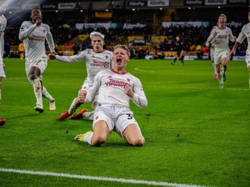 Shtatë gola e dramë në stadiumin “Molineux”, Manchester Utd ballëlart 