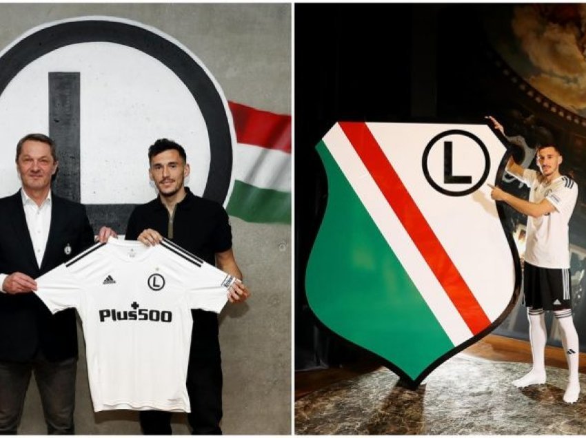 Qëndrim Zyba prezantohet si lojtar i ri te Legia Varshava