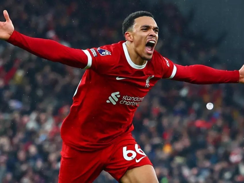 Trent Alexander-Arnold, bëhet mbrojtësi me më së shumti asistime në Premier League