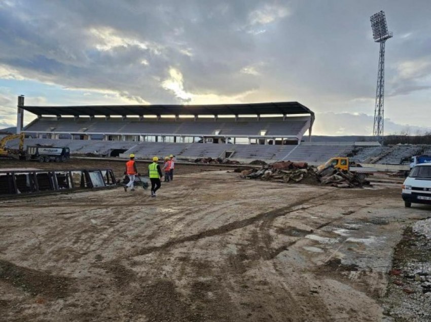 ​Nisin punimet në stadiumin “Adem Jashari”