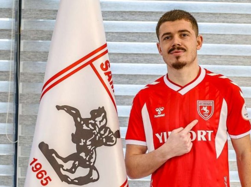 Arbnor Muja shënon gol në ndeshjen debutuese me Samsunspor