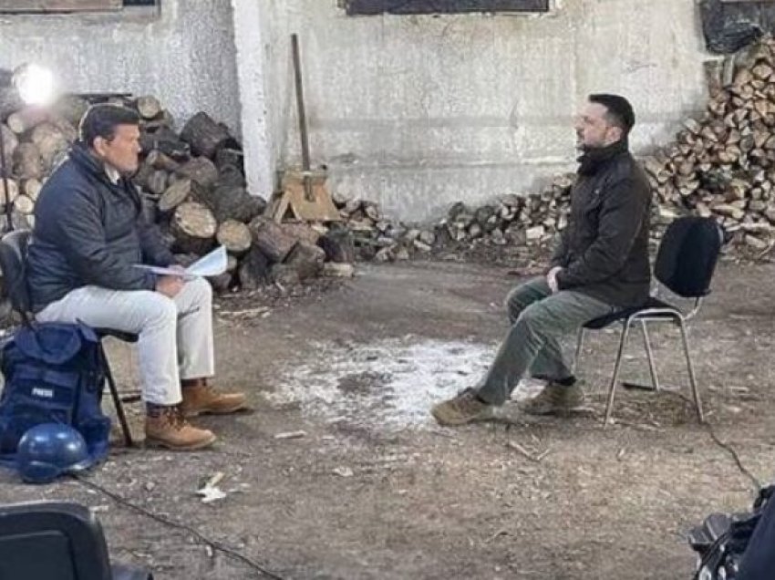 Zelensky intervistohet për herë të parë pranë vijës së parë të frontit nga gazetari i Fox News