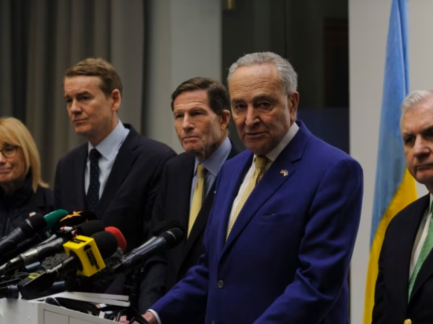 Senatori Schumer në Lviv, bën thirrje për miratimin e ndihmave për Ukrainën