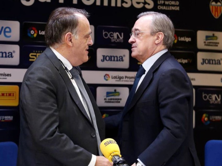 Presidenti i LaLiga-s, Tebas: Prej tre vitesh nuk flas me Perez!