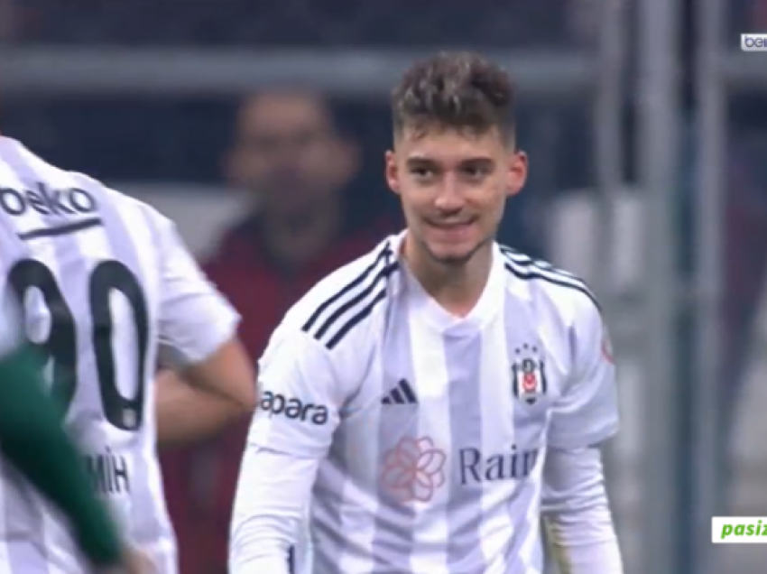 Talenti shqiptar shënon për Besiktasin