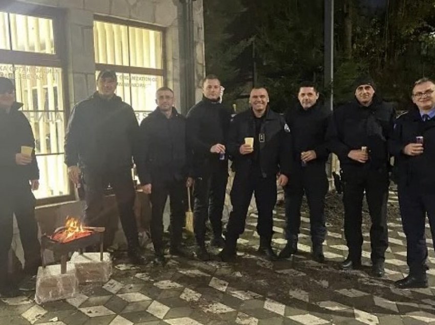 Nga Banjskë, Njësitet Speciale të Policisë urojnë vitin e ri