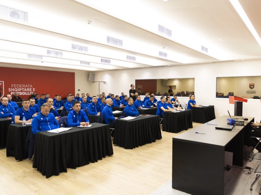 Teste fizike e seminare teorike, Sektori i Arbitrimit në FSHF