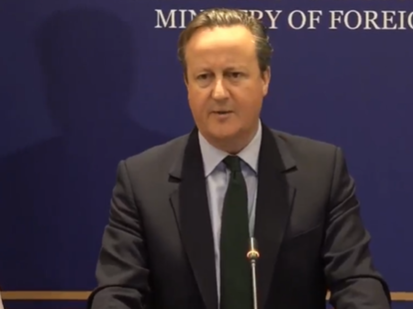 Cameron: Do vazhdojmë t’i ndihmojmë Kosovës në të mënyrat që mundemi