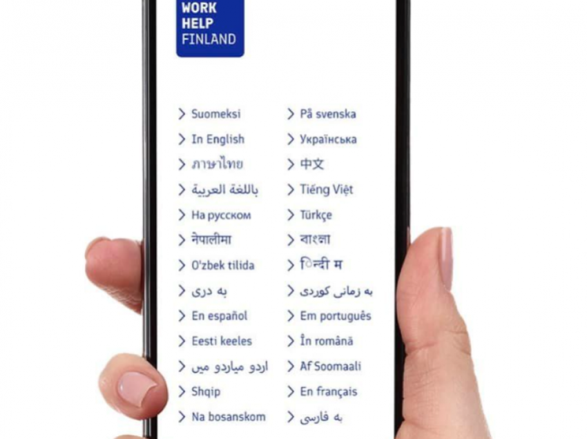Ofrohet aplikacion edhe në gjuhën shqipe për ata që duan të punojnë dhe jetojnë në Finlandë