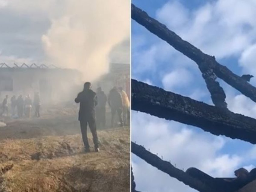 Shkrumbohet nga flakët një banesë në Lezhë, nuk ka persona të lënduar