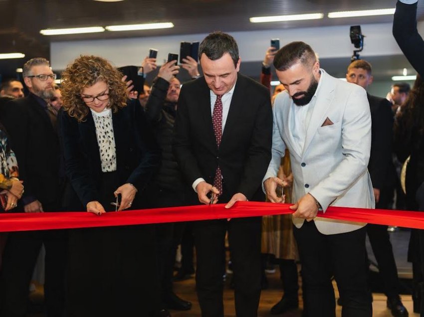 Kurti në Cyrih mori pjesë në ceremoninë hapëse të sallonit të mobilieve të prodhuara në Kosovë