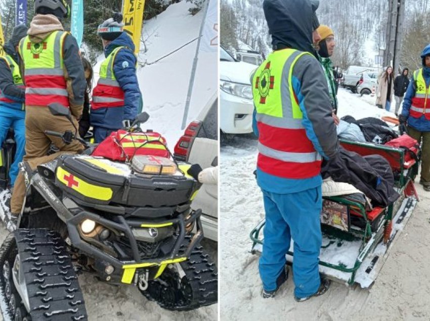 Shoqata për Kërkim dhe Shpëtim: Shumë persona kanë thyer gjymtyrët në Brezovicë gjatë së dielës