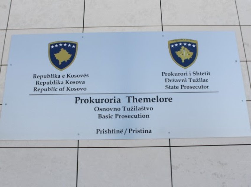 Kanosja e prokurorit në zyrën e tij në Prishtinë, Prokuroria jep detaje