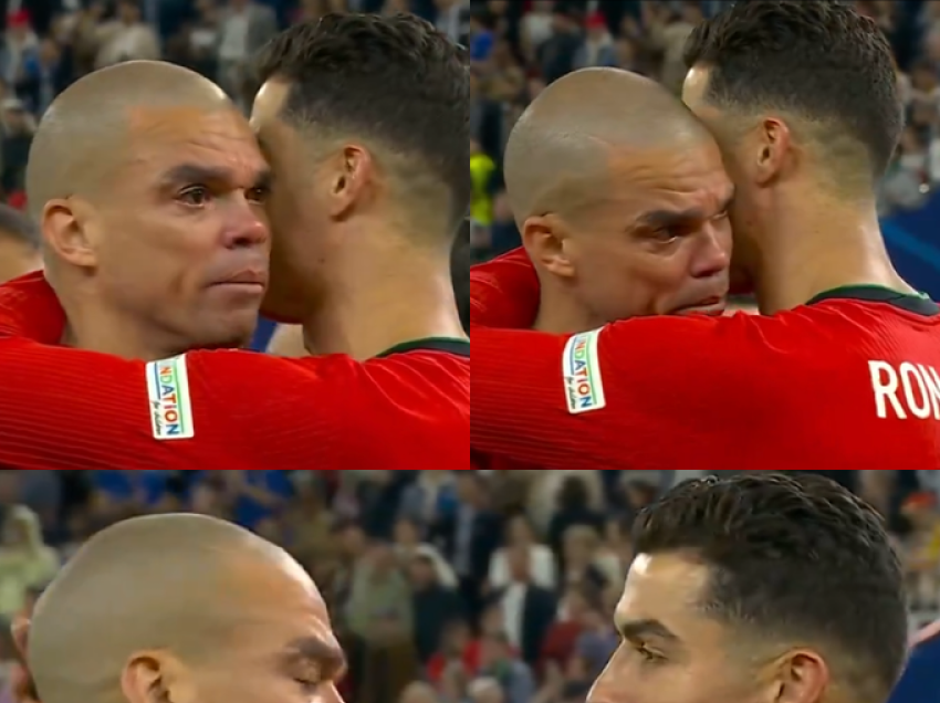 Pepe shpërthen në lot pas eliminimit të Portugalisë