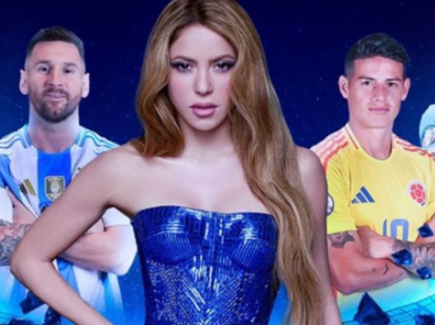 Shakira do të performojë në finalen e ‘Copa America 2024’