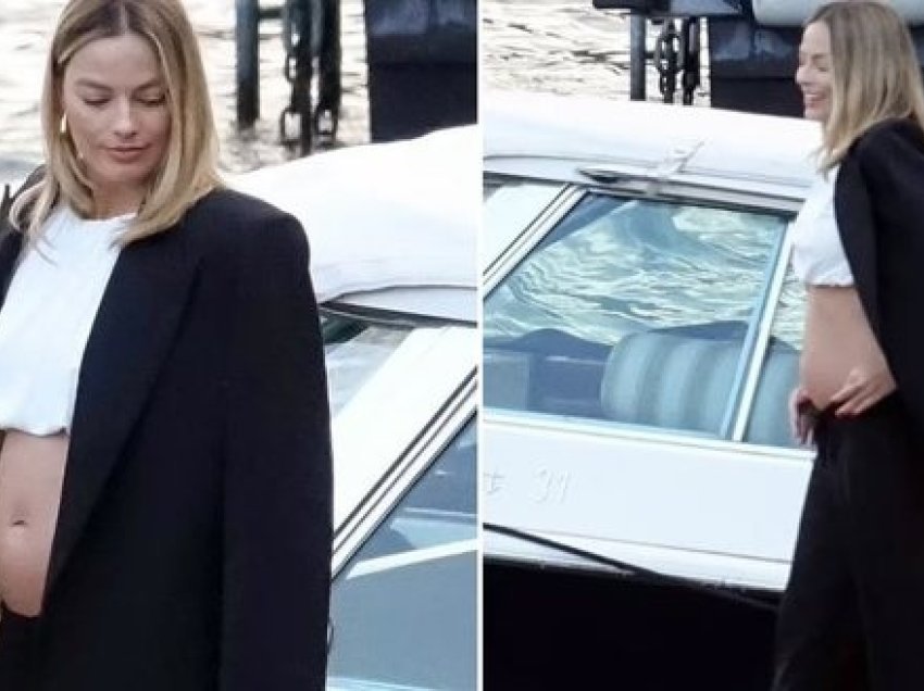 Margot Robbie fotografohet për herë të parë me barkun e rrumbullakosur