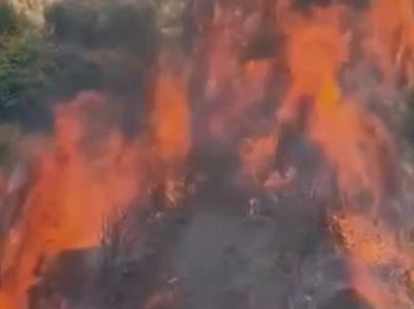 Tjetër vatër zjarri në Bashkinë Finiq, forcat zjarrfikëse në vendngjarje