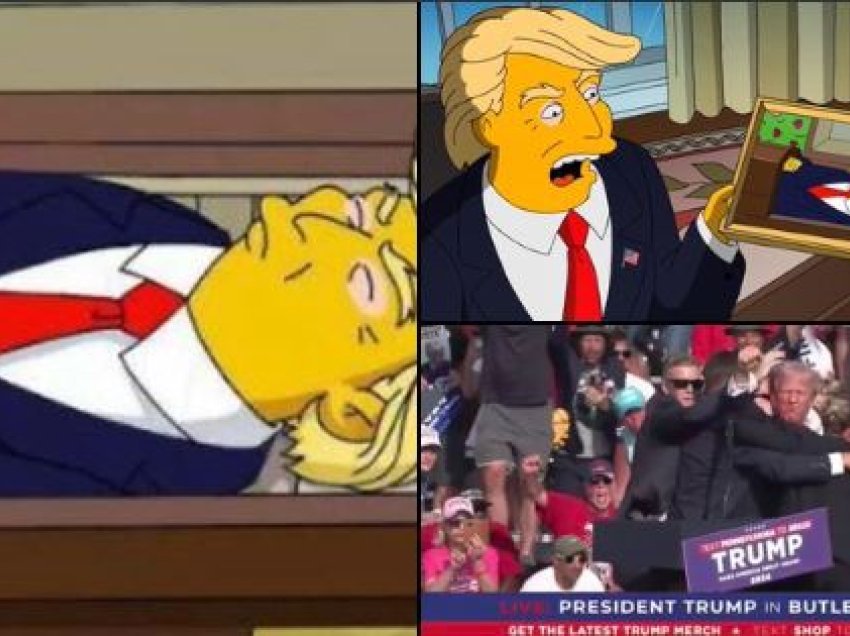 A e parashikuan The Simpsons tentativën për vrasjen e Donald Trump? Interneti gumëzhin me teori