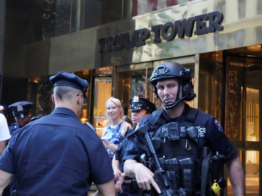 Siguria në Trump Tower është rritur pas të shtënave