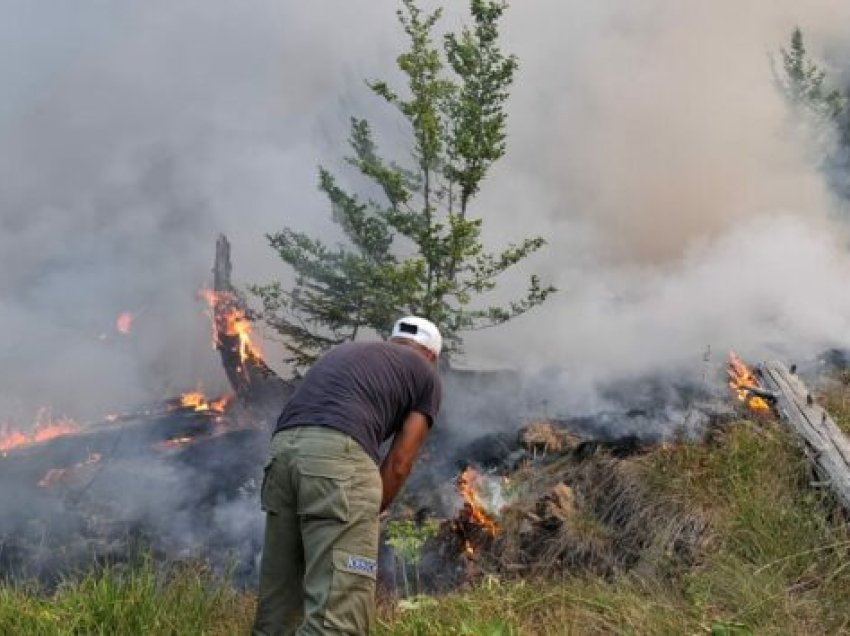 2 vatra aktive zjarri në qarkun e Dibrës/ Forcat zjarrfikëse në terren, në Lurë pritet ndërhyrja e helikopterit