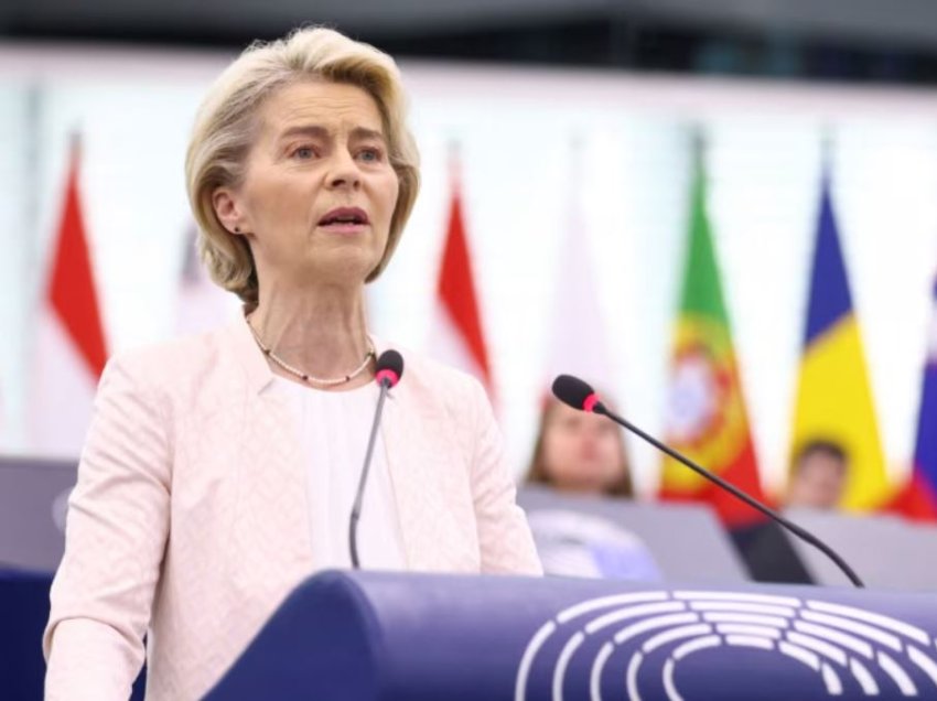 Ursula von der Leyen paralajmëron se do ta ketë prioritet zgjerimin, në prag të mandatit të dytë