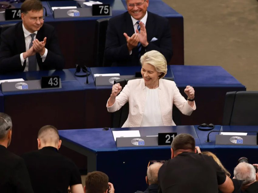 Von der Leyen mbetet shefe e BE-së