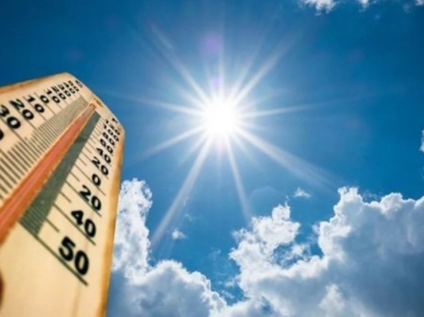 Temperatura deri në 40 gradë Celsius, si parashikohet moti këtë të shtunë