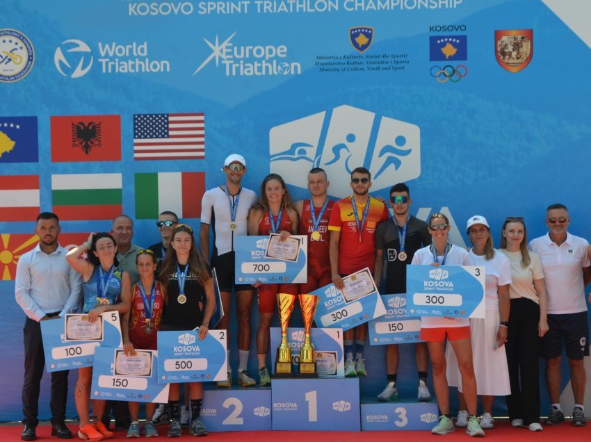 Rivalitet në garën Kosova Sprint triathlon