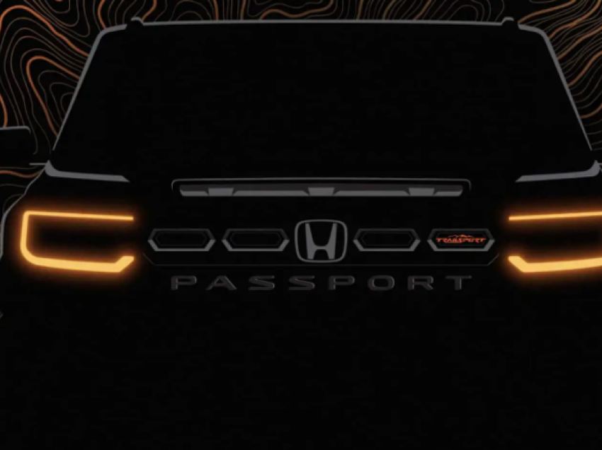 Honda publikon imazhe ngacmuese të modelit të ardhshëm Passport