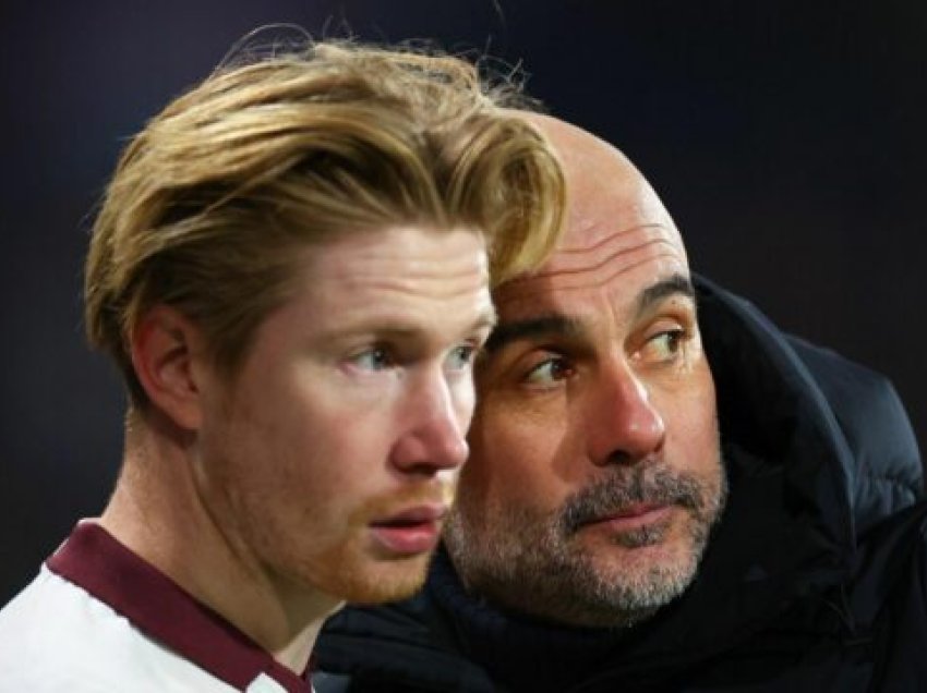 Guardiola flet për të ardhmen e De Bruyne, e jep përgjigjen përfundimtare