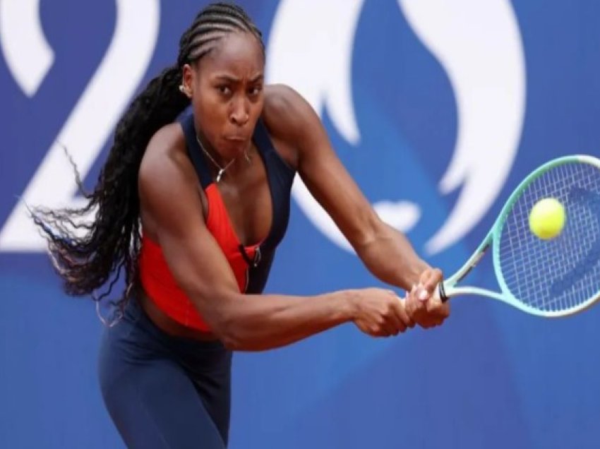 Coco Gauff i bashkohet LeBron James si mbajtëse e flamurit