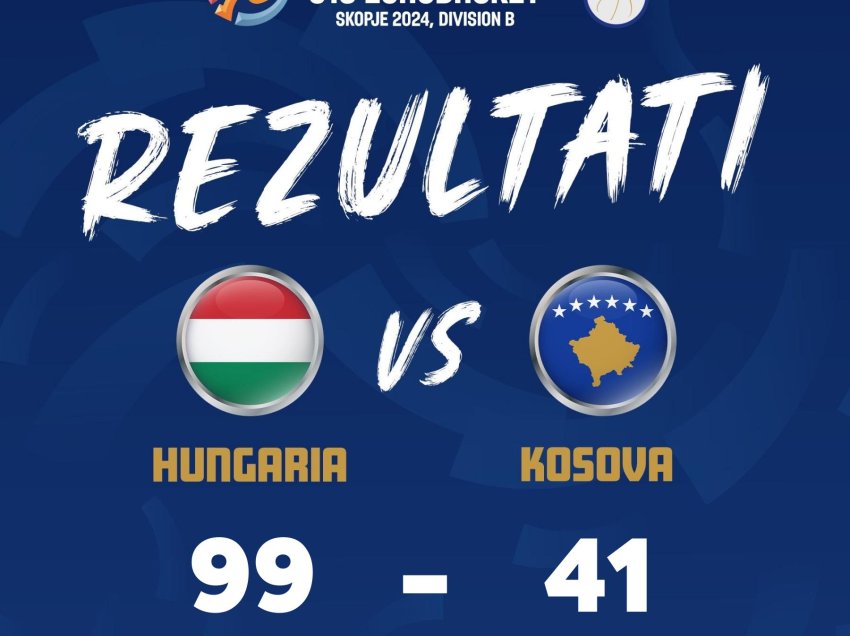 Hungaria demolon Kosovën U18