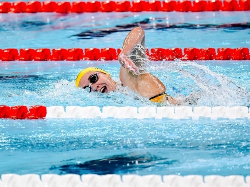 Tri medalje të arta dhe një rekord i ri olimpik nga notaret australiane